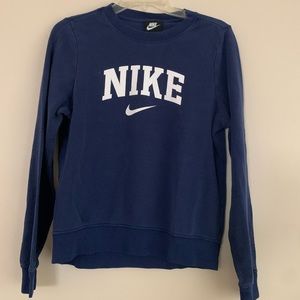 BLUE VINTAGE NIKE CREW NECK